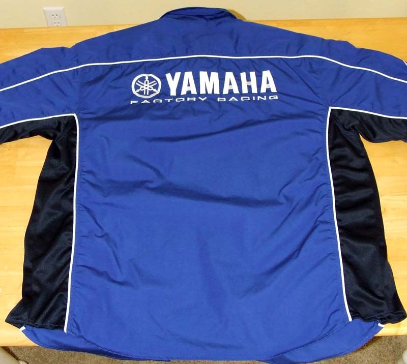 Yamaha Factory Racing Pit Shirt XL - For Sale/Bazaar - Motocross Forums ...